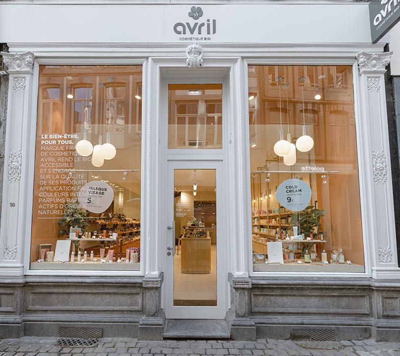 Boutique Liège Pont d'Île - Avril Cosmétique Bio