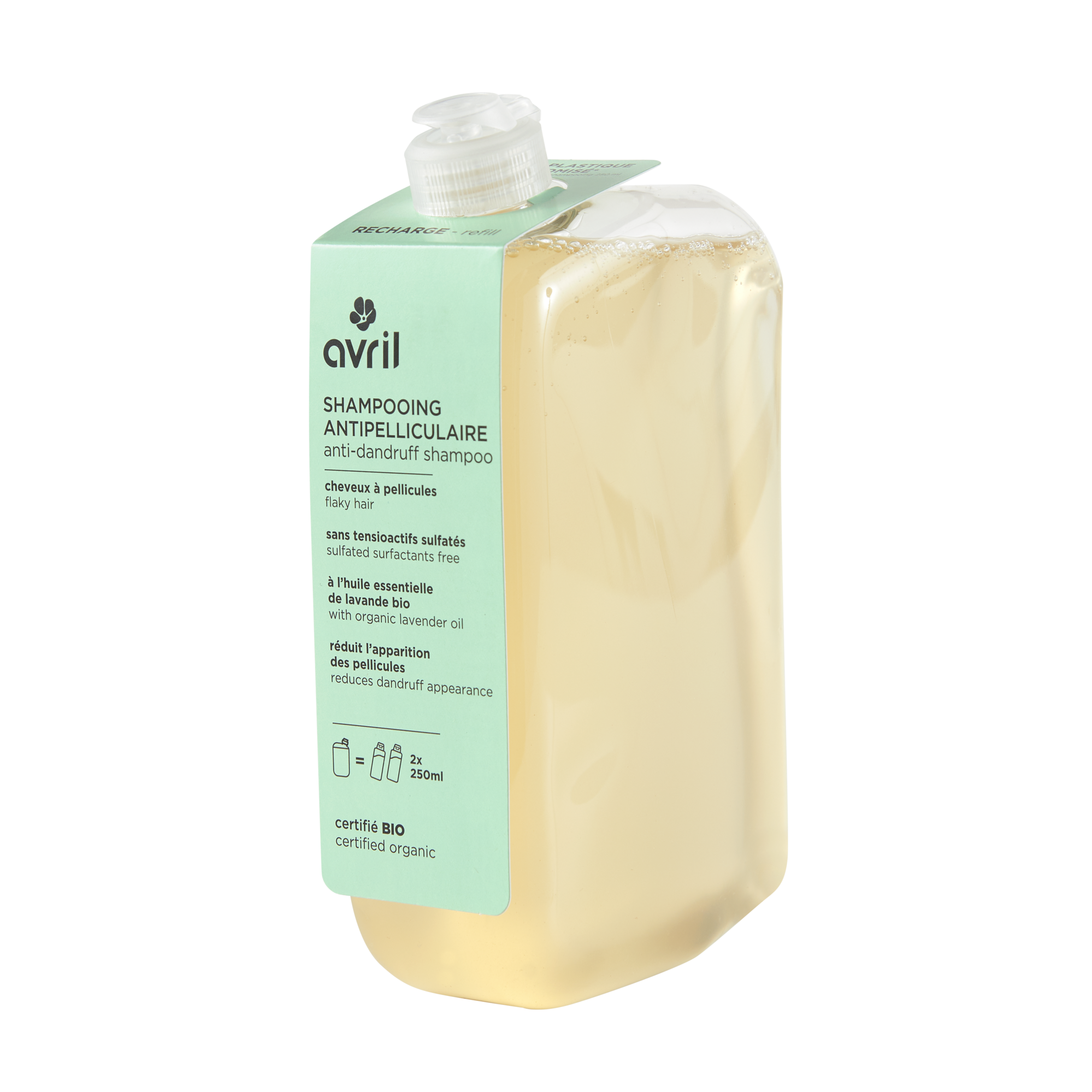 Recharge shampooing antipelliculaire - cuir chevelu sensible